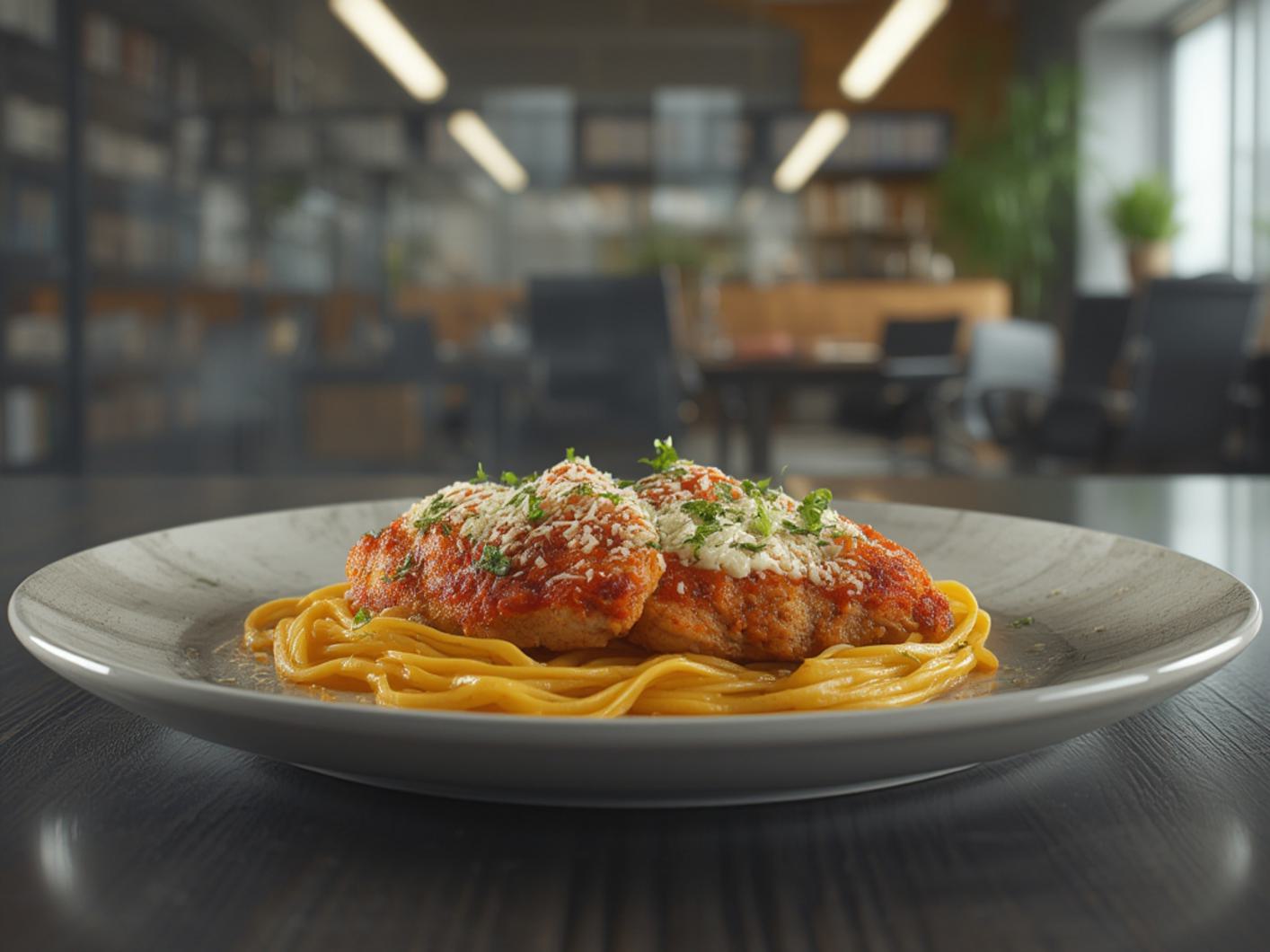 Cooking steps for Easy Chicken Parmesan